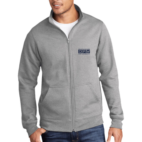 DPW - Core Fleece Cadet Full Zip Sweatshirt Thumbnail